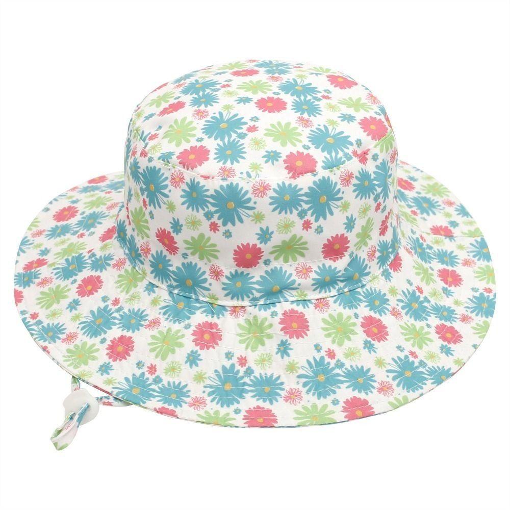 Ear Cover Panama Cap Headwear Newborn Bucket Hat Infant Cap Baby Beach Caps Summer Baby Sun Hat
