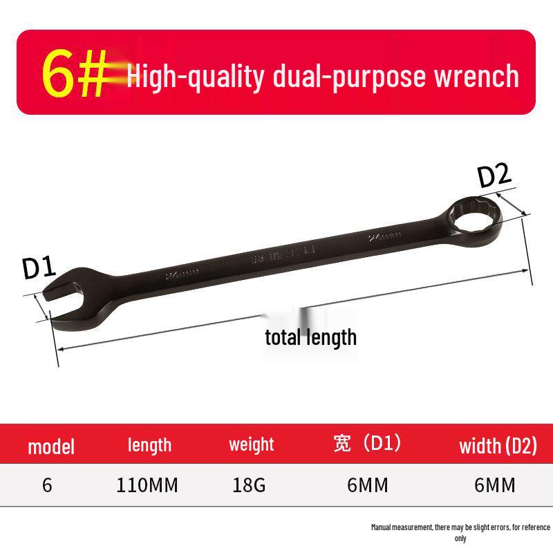 

17-Piece Combination Flare Nut & Open-End Wrench Auto Repair Set