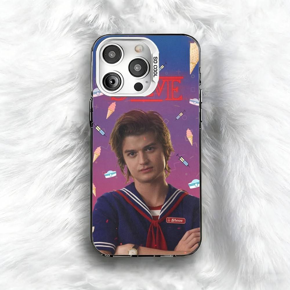 

S-Steve H-Harrington Phone Case For iPhone 16 17 15 14 12 13 Pro Max Black Color Shockproof Cover iPhone16se4