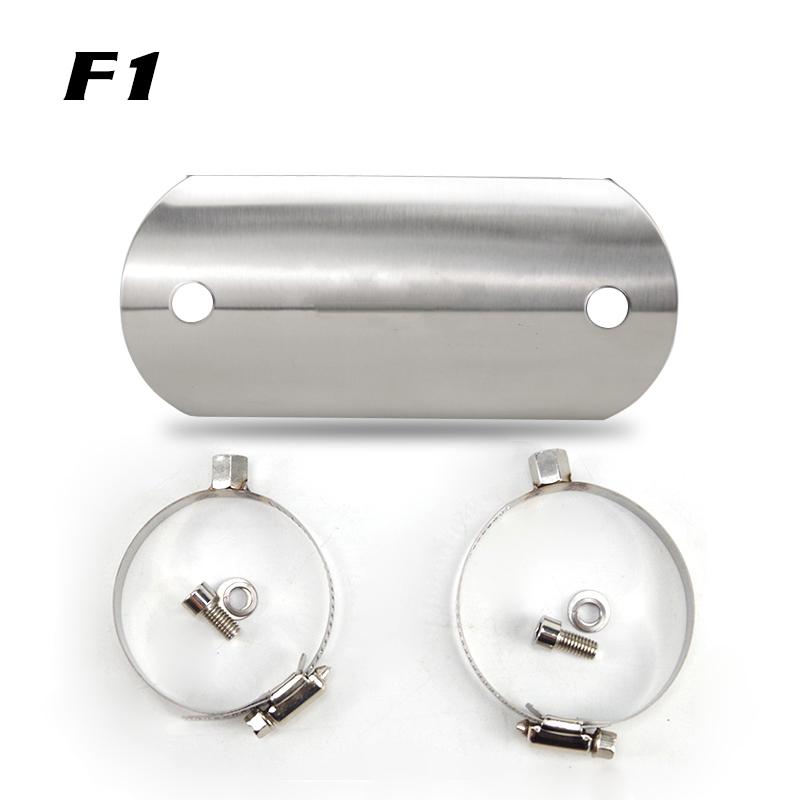 

40-63 мм теплозащитный экран выхлопной трубы мотоцикла, защита от ожогов, защита для CBR500 Z900 MT07 RC390 R3 GSXR750 F1 No logo