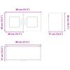 Dishwasher Front Panel Kalmar Sonoma Oak 80 x 31 x 40 cm