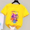 K-POP Demon Hunter Girl Group Unisex Cotton T-Shirt - Kids' Summer Short Sleeve Round Neck Top