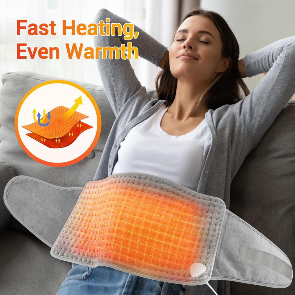9-level Temperature Regulating Warm Blanket Upgraded Waist Belt Heating Pad Multifunctional Therapy Electric Blanket