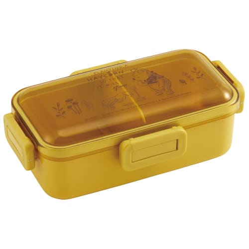 Skater Bento Box, Disney Winnie the Pooh Honey, 530ml, Antibacterial, Softly Filled, Domed Lid, Women's, Made in Japan, PFLB6AG-A