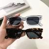 New Retro Small Square Sunglasses for Women Vintage Trendy UV400 Luxury Designer Brand Eyewear Unisex