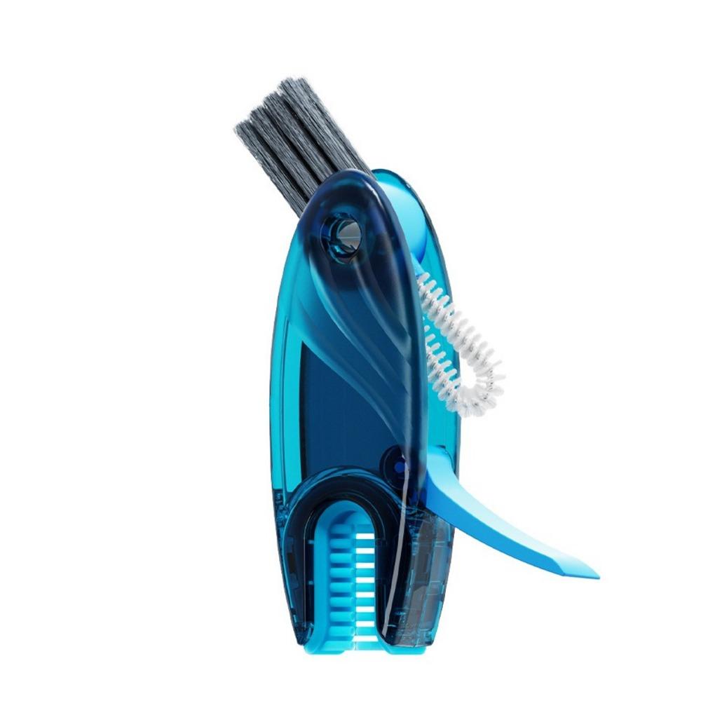 Handheld Cup Lid Cleaning Brush Rotatable Cup Mouth Brush Groove Gap Cleaning Brush  Thermos