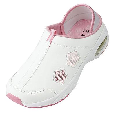 Nursery Floral Daily Air Shoes, Lightweight, Wide Fit, Women's, Size 23.5, Pink, 2134211A