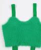 Miette Knitted Garter Belt Design Shaggy Bustier Free Pink (RCXX0801) Women's, Size,