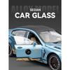 1/24 BMW M8 MANHART Supercar Alloy Car Model Sound and Light Pull Back Toy Collectibles Birthday Gift