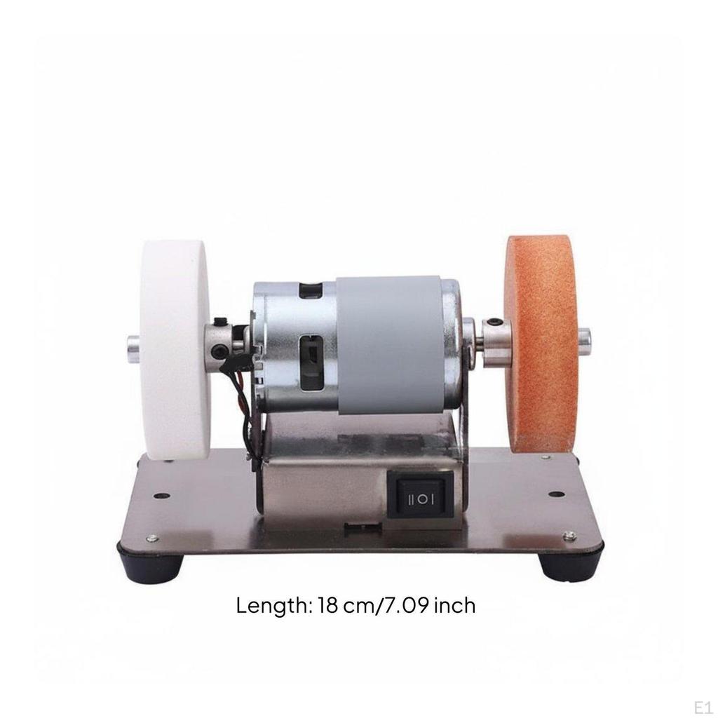 Small Bench Multifunction Electric Drill Rust Removal Knife Grinding Tool Machine 7speed
