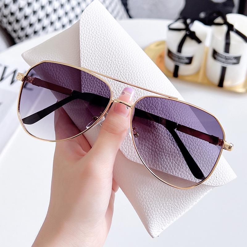 

3582 Мужские поляризованные солнцезащитные очки в уличном стиле с двойной перекладиной