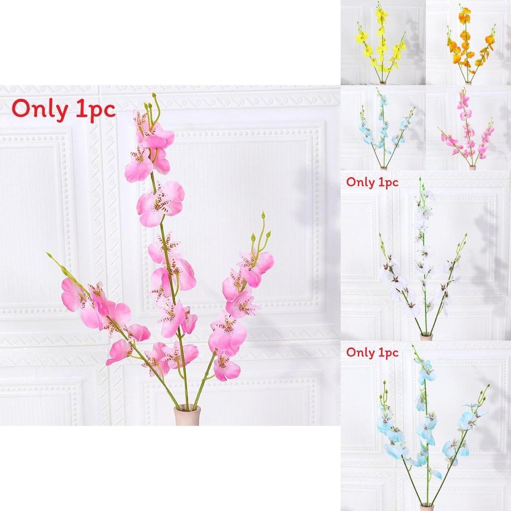 Realistic Dancing Orchid Artificial Flower For Indoor And Outdoor Decoration