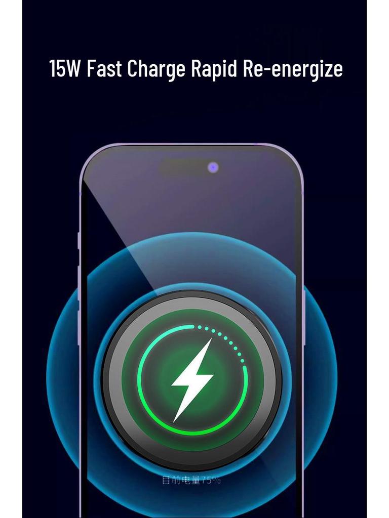 2026 Universal Magnetic Car Phone Holder with Wireless Fast Charging for Apple and Android Devices