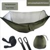 Auto Pop-Up Mosquito Net Hammock for Camping Bug Protection Lightweight Parachute Nylon Double Bed Outdoor Travel