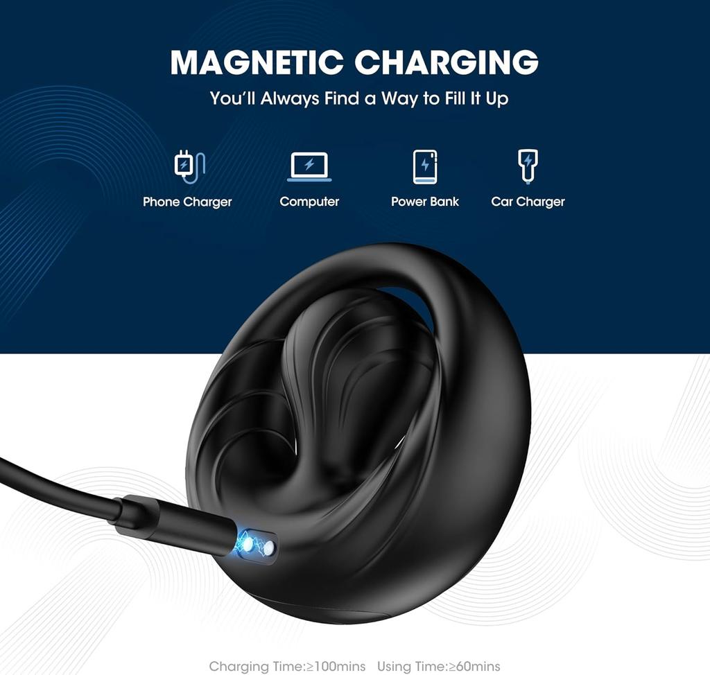 Vibrating Cock Ring with Flexible Bulb Clitoral Stimulator, Penis Ring Vibrator with 10 Vibration Modes Male Adult Sex Toys For