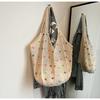 Large Capacity Braid Colorful Rivet Shoulder Bags Hollow Out Sense of Luxury Handbags for Women 2024 Casual Fashion Tote Summer
