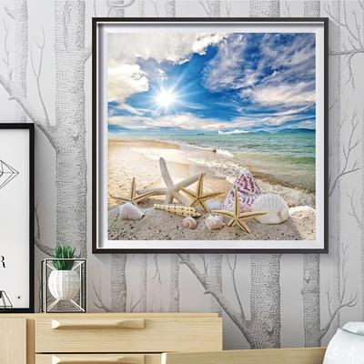 Pittura diamante 5D fai da te Paesaggio marino Ricamo diamante Full Lay Anime Kit punto croce Decorazioni per la casa Regalo fatto a mano