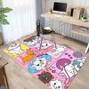 Artemis Cats Pink World Carpet For Playroom Bedroom Living Room Sofa Home Decorkids Game Area Rug Nonslip Floor Mat