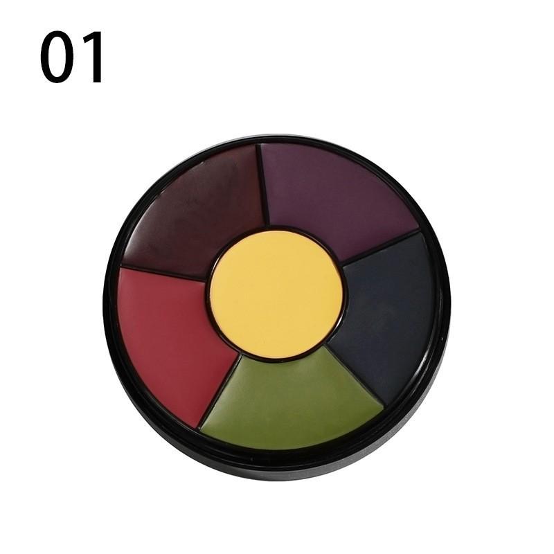 20-Color Oil-Based Face & Body Paint for Halloween & Christmas Makeup