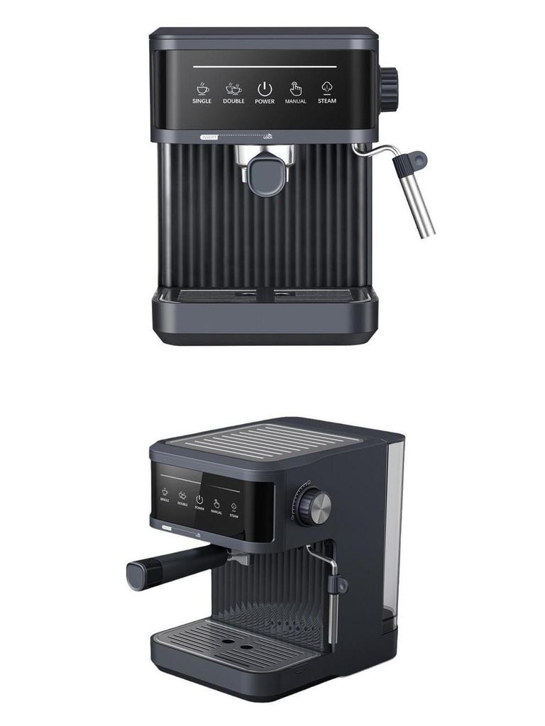 Compact Multi-Functional Italian Coffee Machine with Automatic Milk Frothing, Latte Art, and 20 European/American/UK Plugs - In Stock
