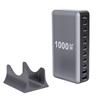 1000W USB C Charging Station GaN III Pro 10 Port 140W PD PPS Fast Charging Station Hub for Laptop Tablet Smartphone