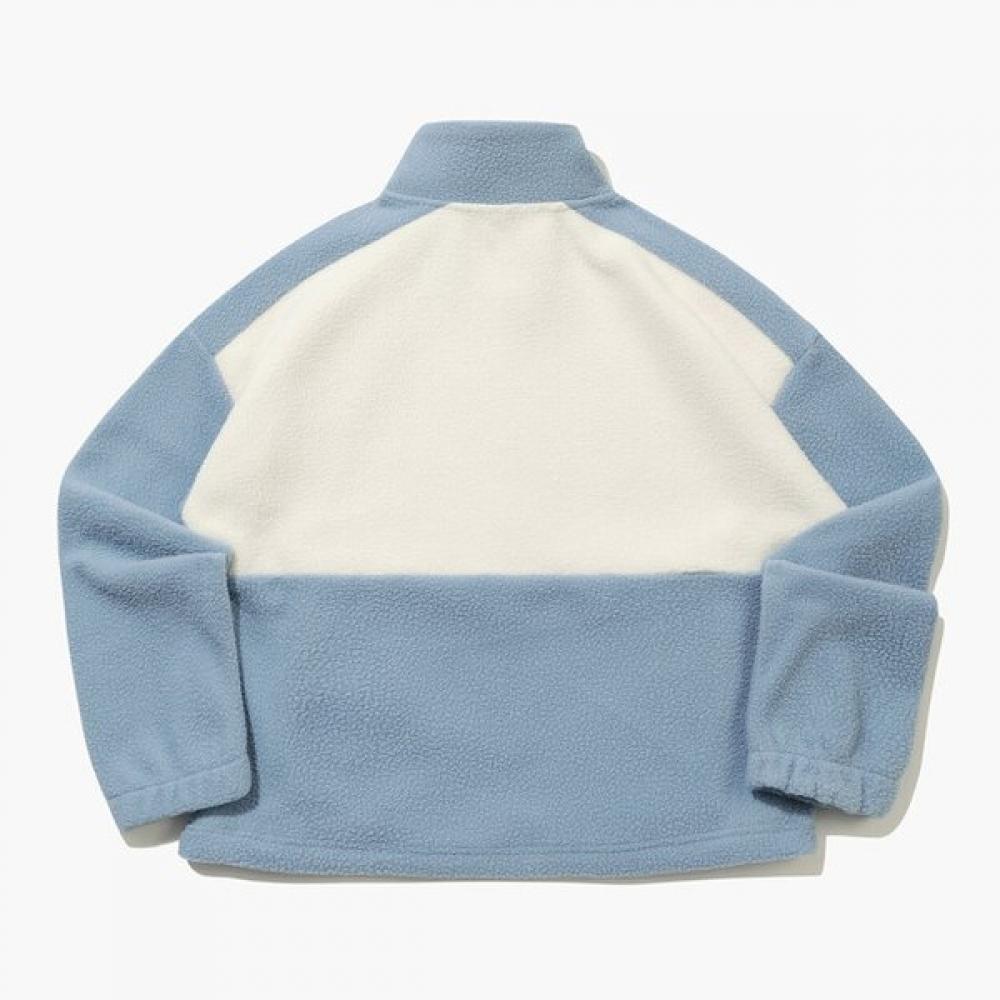 MunSingwear Women S Fleece Anorak Light Blue Mq422ptlo1