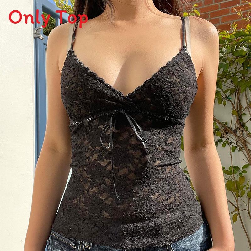 Women Sleeveless Top With Satin Fabric And Floral Print For Spring Fashion