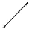 Flag Pole Heavy Duty Carbon Steel Anti Tangling 2 Mounting Angle Adjustable Flag Pole Kit for Outside House