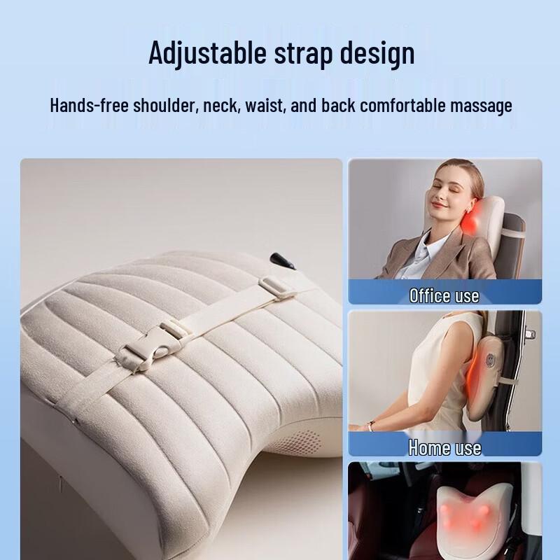 Westinghouse Heated Lumbar & Full Body Massage Pillow CN plug (adapter included)