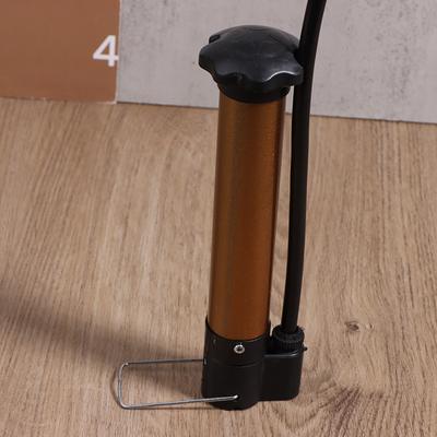 Pompe à Vélo Portable 80 Psi Pompe à Air Manuelle pour Vélo Gonfleur de Pneus Ballons Valve Schrader Pompe de Sol Accessoires de Cyclisme