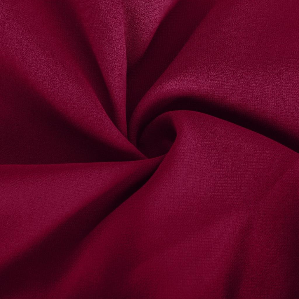 Abito estivo da donna Aderente Abito Chiffon Colorato Girocollo Manica Corta