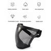 Transparent Full Faceshield Reusable Dustproof Anti-fog Mask Kitchen Protection Anti-splash Mask
