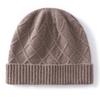 New cashmere pullover knitted hat twisted knitted fashion hat hot-selling knitted hat wool hat