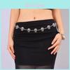 Gothic Skull Metal Waist Chain For Women With Lobster Clasp Fashion Body Jewelry