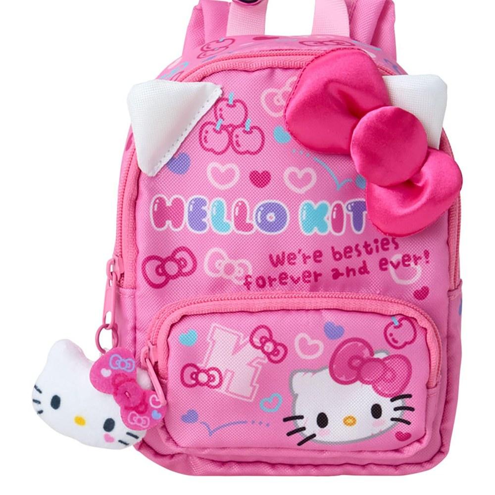 Sanrio Hello Kitty Character Backpack Pouch 124907 Polyester PVC Steel Suitable for Ages 3 and Up