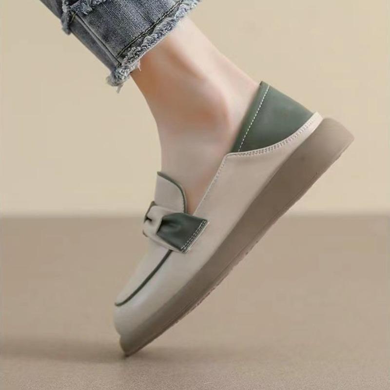 Women Small White Shoes Loafers Soft-sole Slip-On Woman Flats Shoes Luxury Lightweight Ladies Moccasins Shoes Cheap Casual Shoe