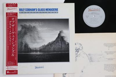 LP Record GLASS MENAGERIE  Observations  P11233 ELEKTRA MUSICIA 1982 Japan Obi Jazz Used