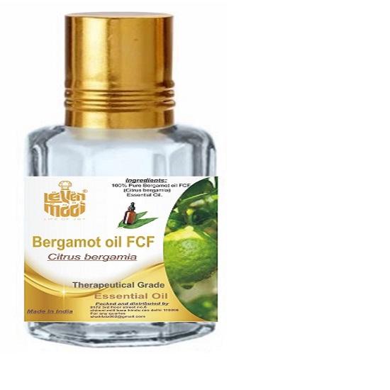 Levenmooi Bergamottöl FCF (Citrus bergamia Risso & Poit.) Reines und natürliches ätherisches Öl in therapeutischer Qualität (Glas)