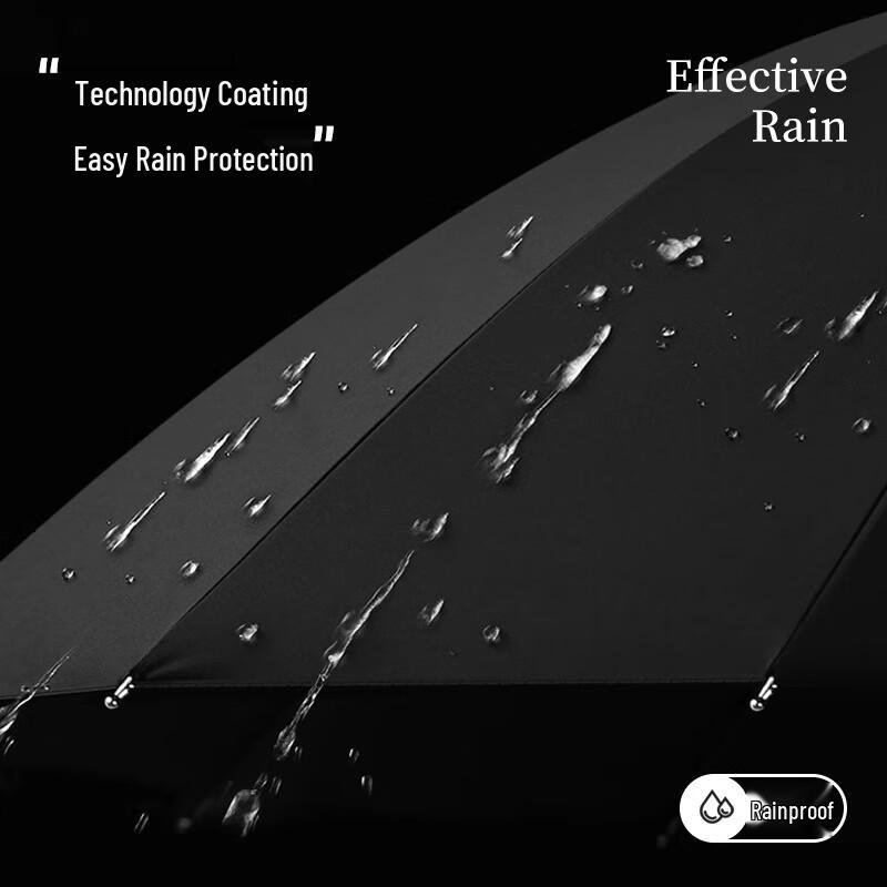 MAYDU 16-Rib Large Business Folding Umbrella