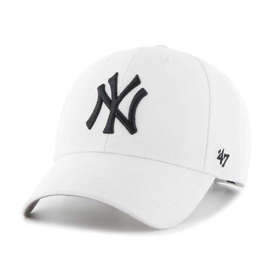 New York Yankees Bravado 47 Cap Free ['47 Brand] Captain's (White) -