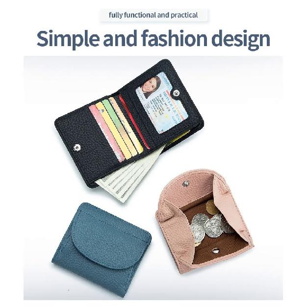 Натуральная кожа RFID ID Кредитный банк Держатель для визитных карточек Коровья кожа — фото 5