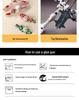 20W Portable Hot Melt Glue Gun with 7mm Sticks - Fast Heating DIY Tool