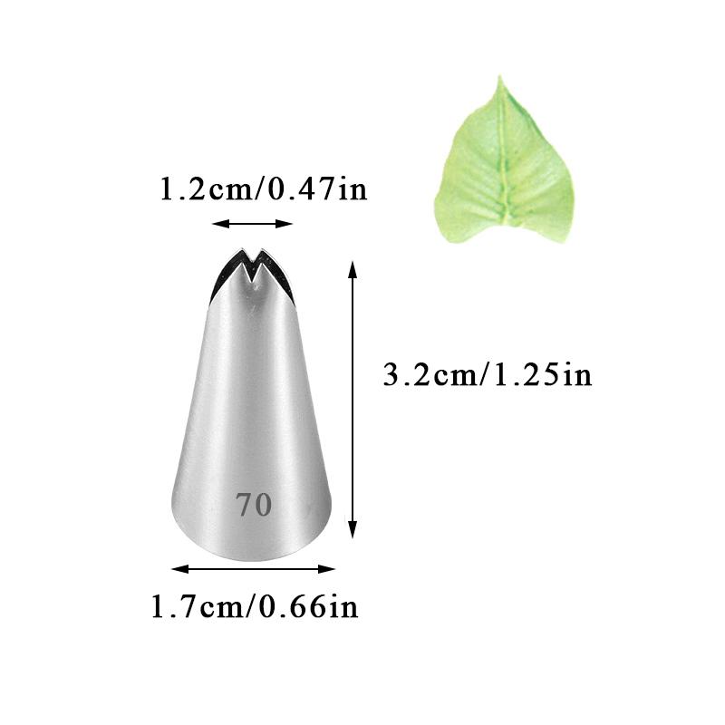 10 Styles Russian Tulip Icing Piping Nozzles Stainless Steel Flower Cream Pastry Tip Kitchen Cupcake Cake Decorating Tools