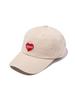 KIRSH Heart Patch Ball Cap [Beige]