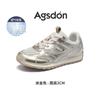 Augustine silver German training shoes women's 2025 new summer mesh thin sports dad shoes little white Forrest Gump shoes