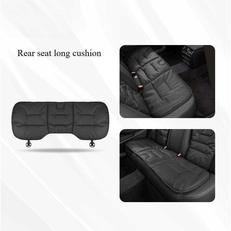 Nappi Leather Universal Premium Car Seat Cushion Breathable All-Season Comfort New Car Seat Covers Seat Accessories