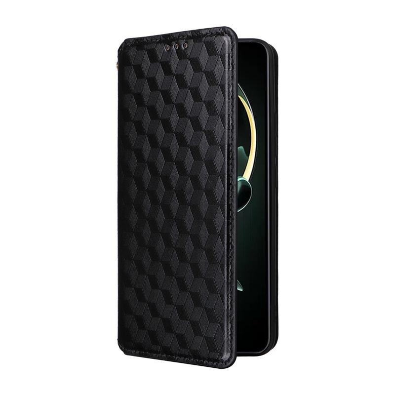 Redmi K60 Ultra Leather Case with Card Holder & Magnetic Stand