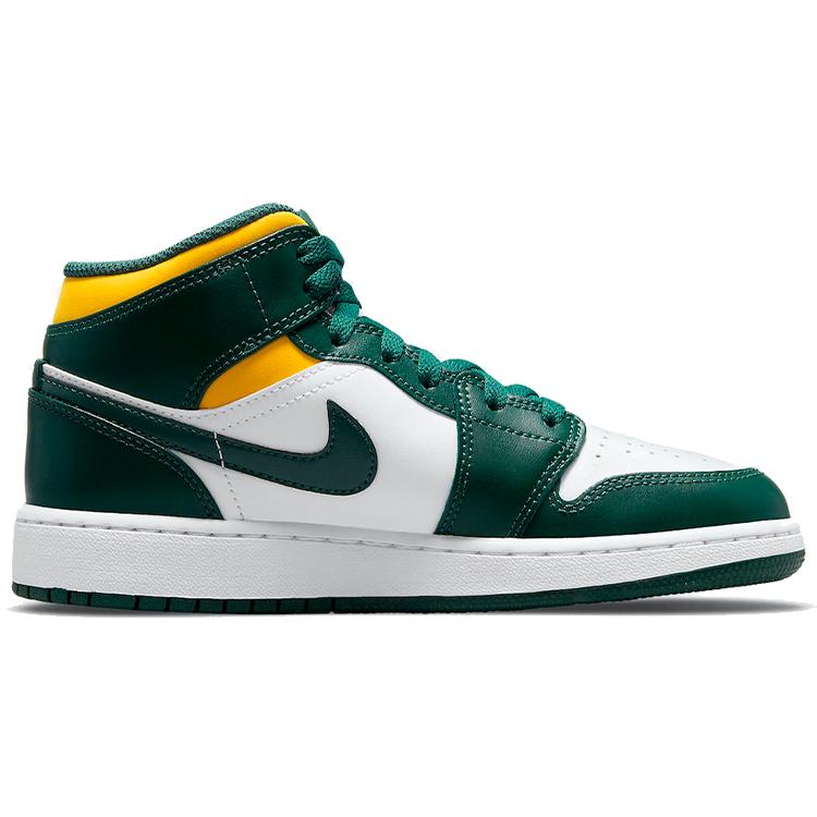 New Jordan 1 Mid GS Sonics 554725-371