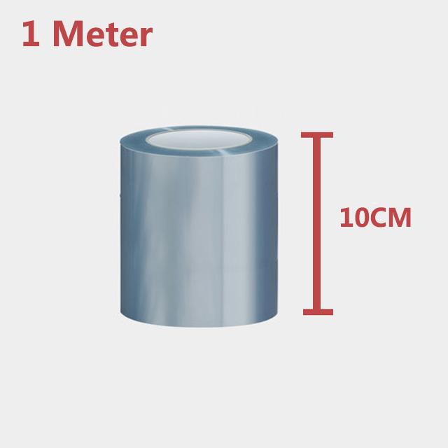 Универсальная защитная пленка для автомобиля, защита от царапин, края двери автомобиля, пленка для кузова автомобиля, водонепроницаемая защитная пленка для автомобиля, кожа носорога 10CM X 1Meter