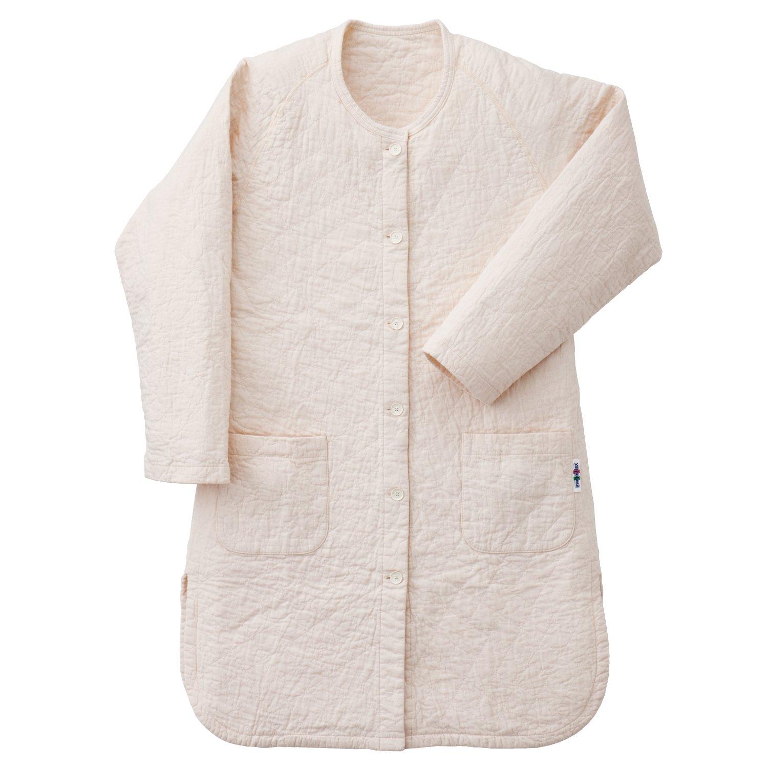 

Maniflex Pajama Blanket Sheet Size M Women s & (Collarless One-Piece Dress) Off-White,